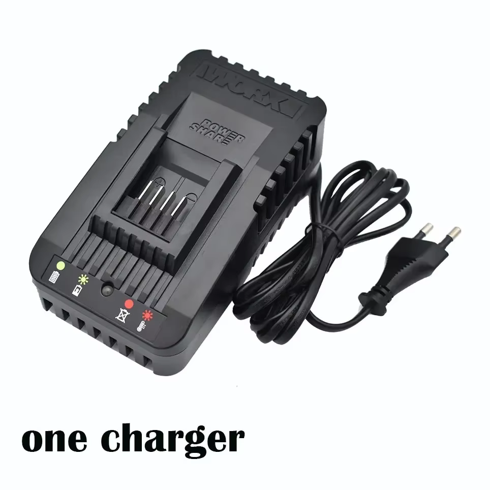 Batterie WORX WA3639 20V 8.0Ah PowerShare avec indicateur de charge LED, compatible avec tous les ou