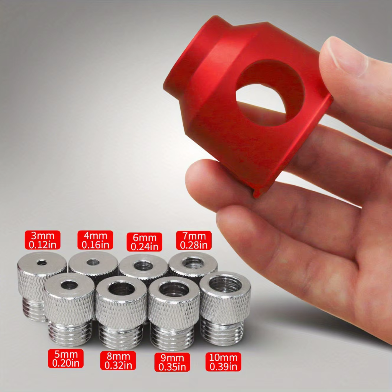 Guide de perçage pour trous droits pour le travail du bois, fixations de guidage de perçage vertical