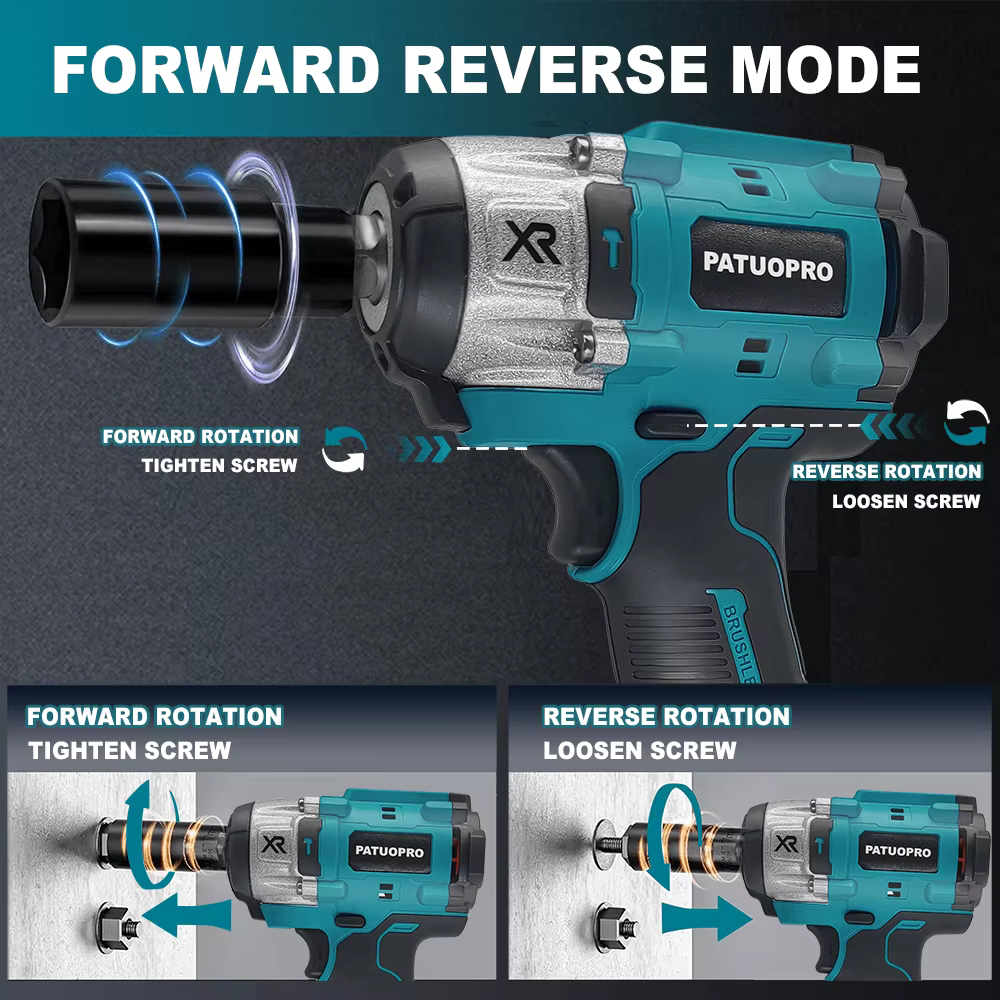 Makita – clé à chocs sans balais 500N.m, clé électrique Rechargeable sans fil de 1/2 pouces, outil é