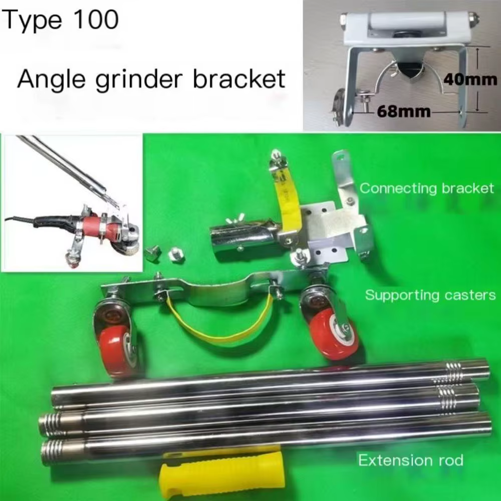 Nouvelle tige d'extension de meuleuse d'angle, dérouillage, polissage, Support de meulage, bras Long