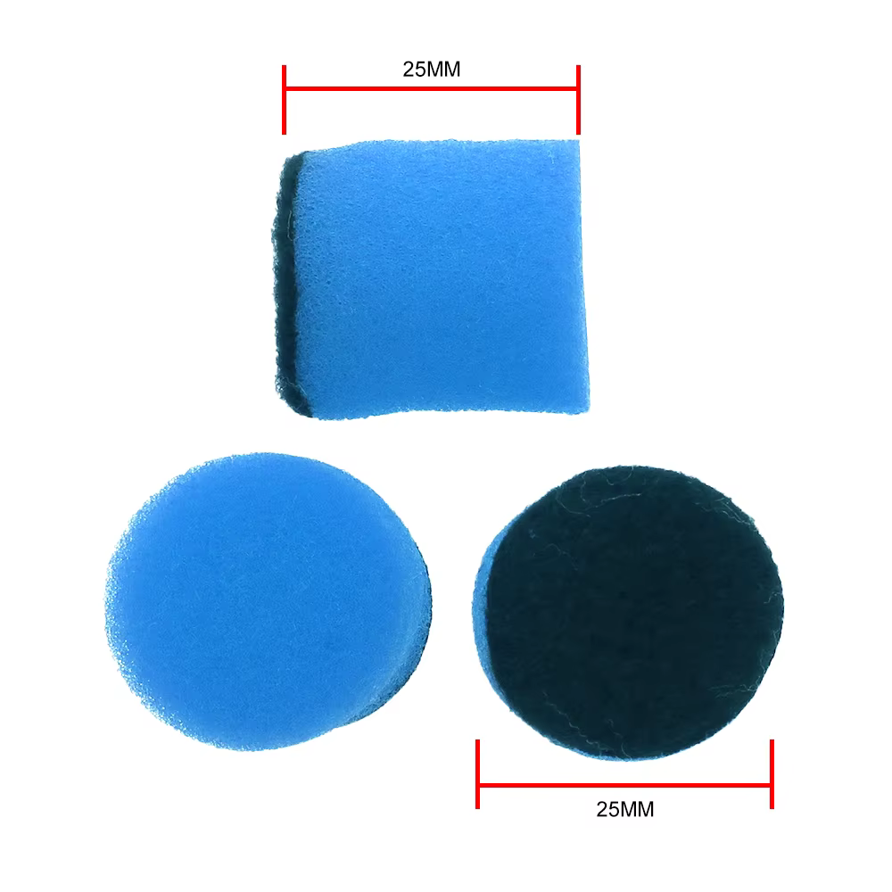 Mini perceuse à mousse de voiture de 1 pouce, tampon de polissage, 26 pièces, tampons de polissage e