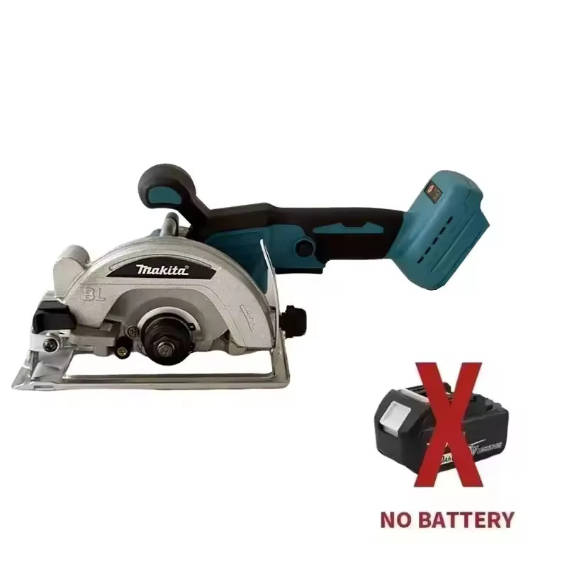 Scie circulaire sans fil Makita 125 mm (5 pouces) à moteur sans balais pour la découpe du bois, outi