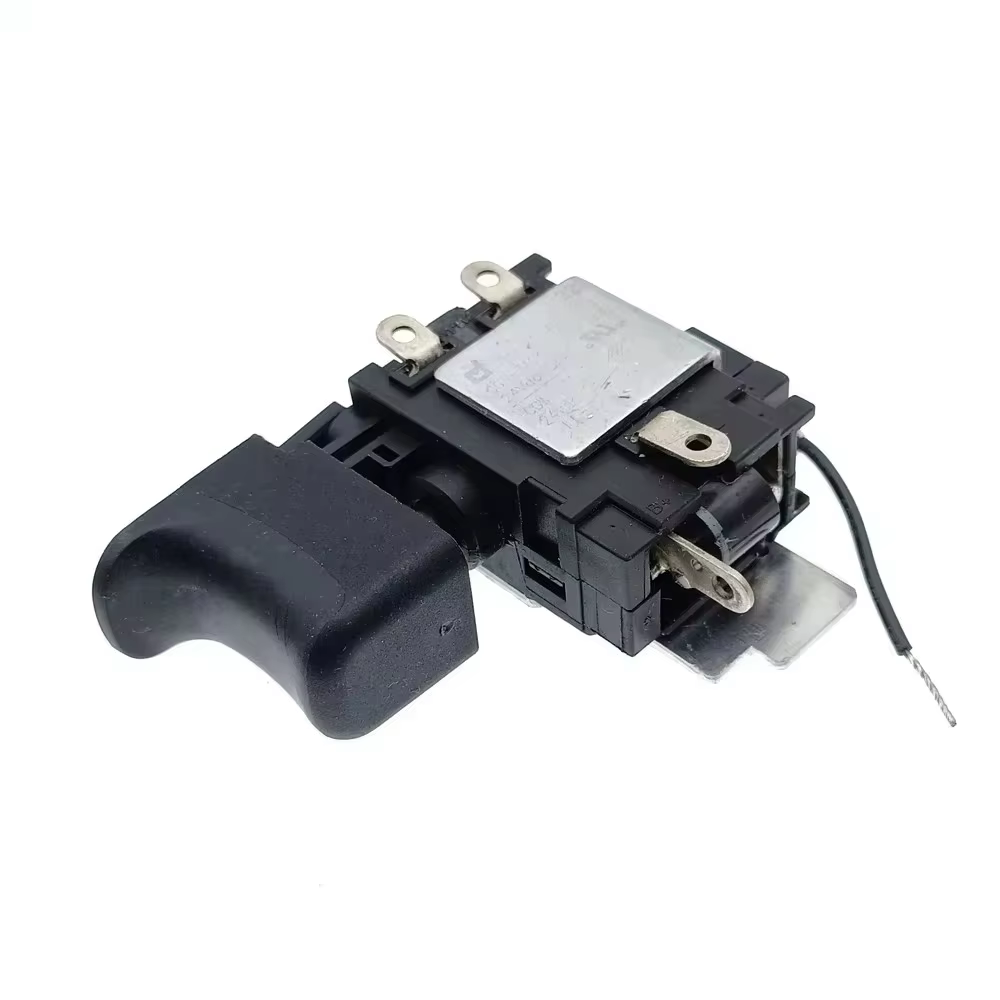 Perceuse électrique 15V DC 25A /24V DC 25A, bouton poussoir, interrupteur à gâchette, accessoires po