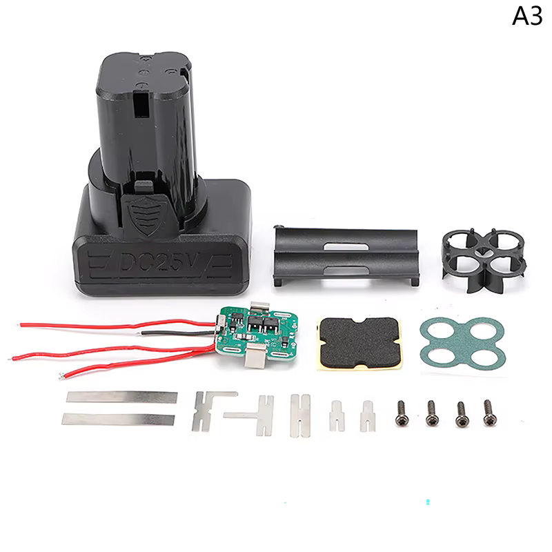 Tournevis électrique à batterie au lithium Mak 12/16.8/25V, perceuse électrique sans fil rechargeabl