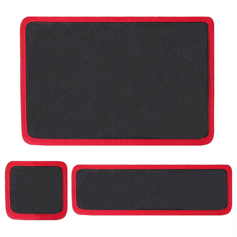 Ensemble de 3 tapis magnétiques flexibles pour outils, tapis antidérapants robustes en 3 tailles pou