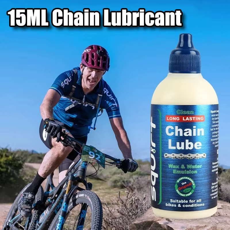 Lubrifiant spécial pour vélo 15ML, lubrifiant pour chaîne de moto, cire pour chaîne sèche de VTT et 