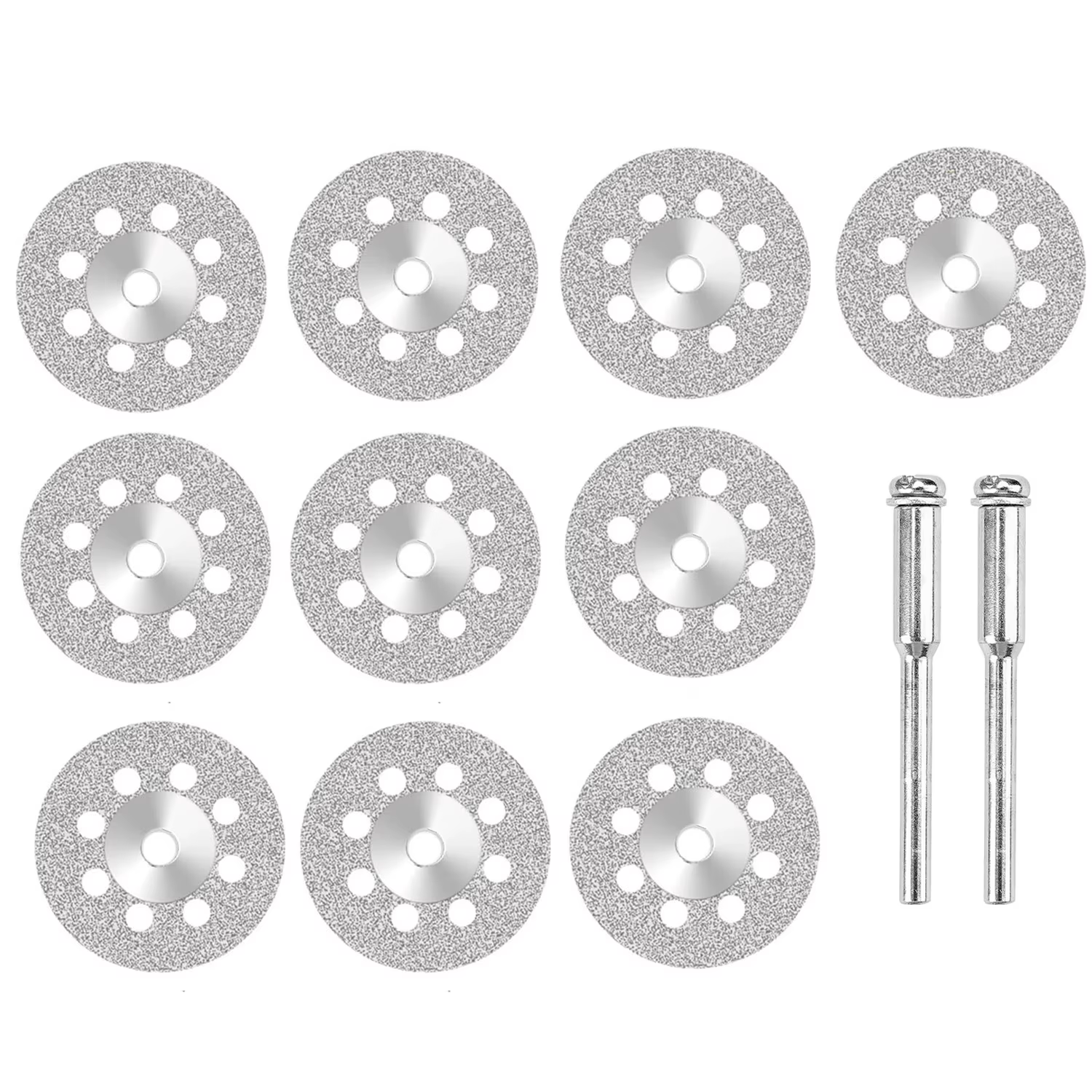 Disque de coupe de 22mm, lame de scie circulaire, lame de coupe en diamant galvanisé pour outil rota