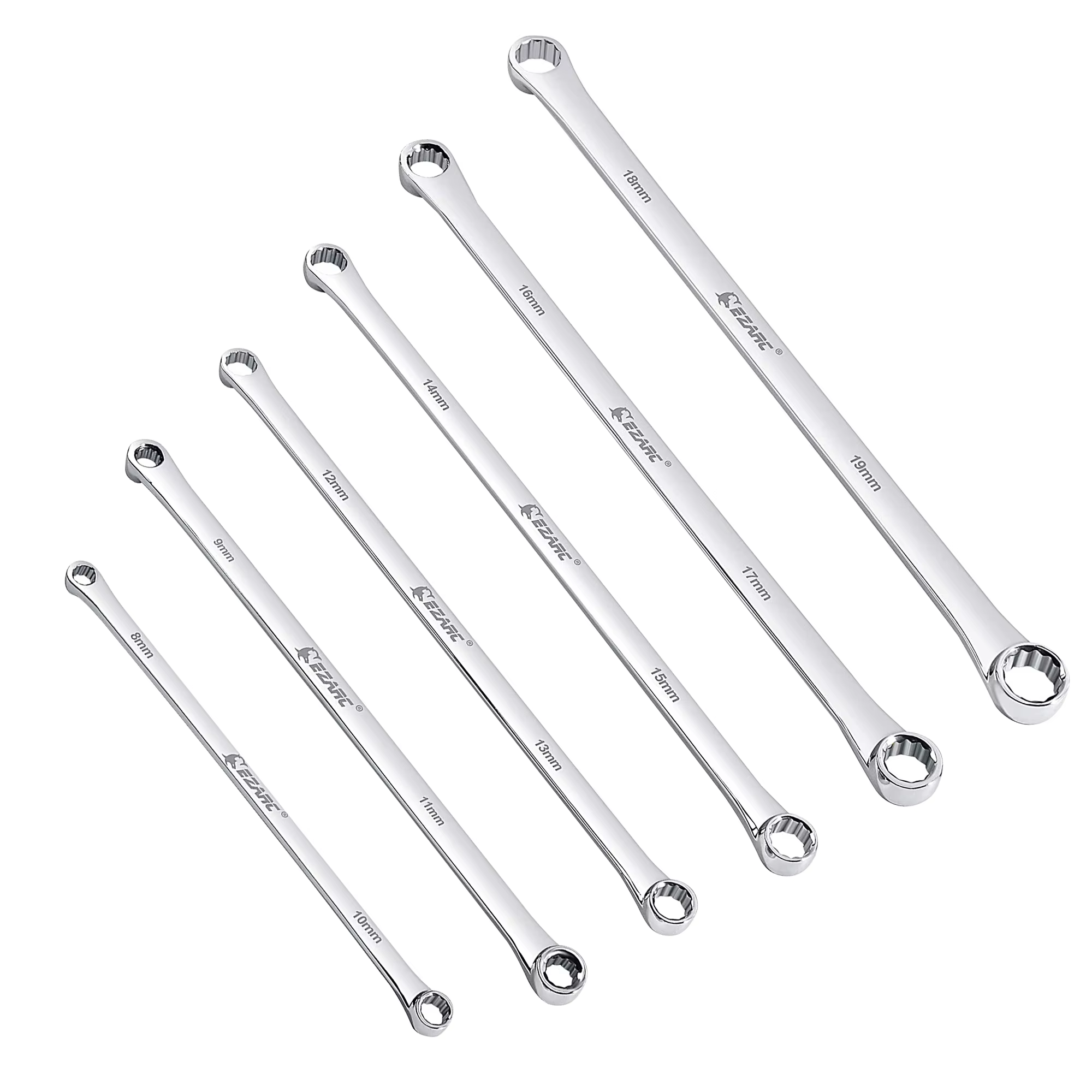 EZARC clé CRV Double extrémité métrique 8-10 9-11 12-13 14-15 16-17 18-19mm clé d'aviation Extra lon