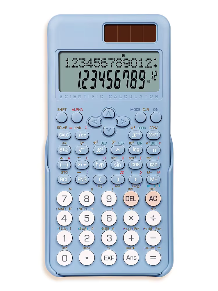Calculatrice scientifique scolaire, calcul canonique, idéal pour les examens d'études des étudiants