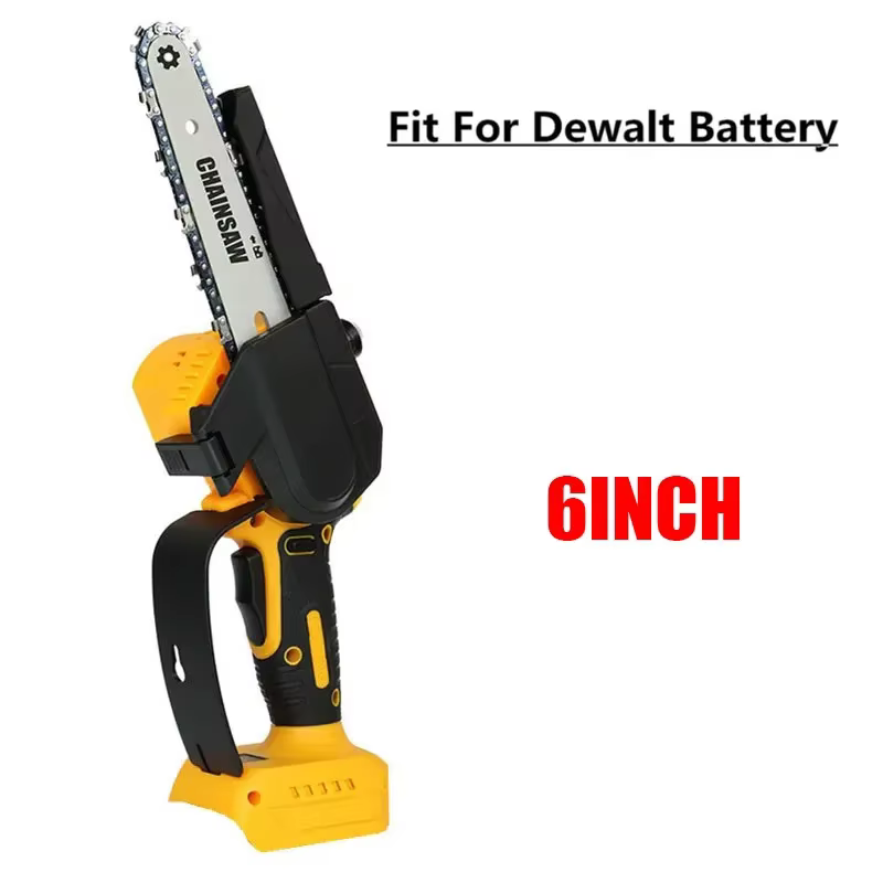 Tronçonneuse électrique sans fil DeWALT, 6/8 pouces, batterie 18/20V, coupe-bois, outils électriques