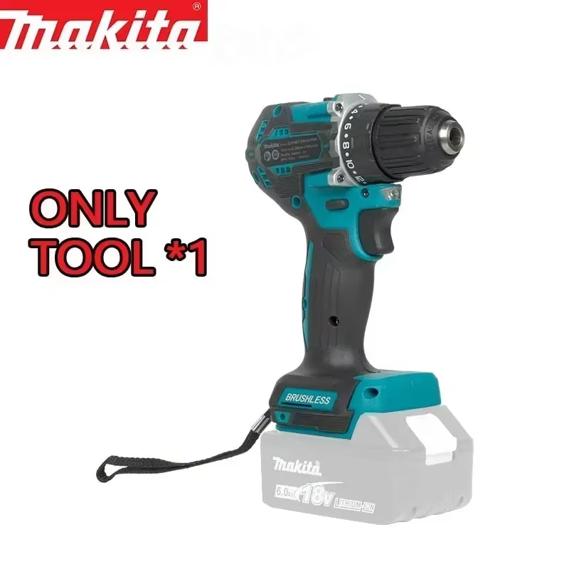 Perceuse sans fil Makita 18V sans balais DDF487 - Perceuse-visseuse électrique compacte avec 20 régl