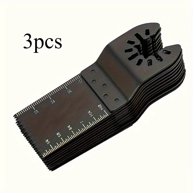 Lames de scie oscillantes multi-outils de haute qualité (3 pièces) - pour outils électriques, coupe