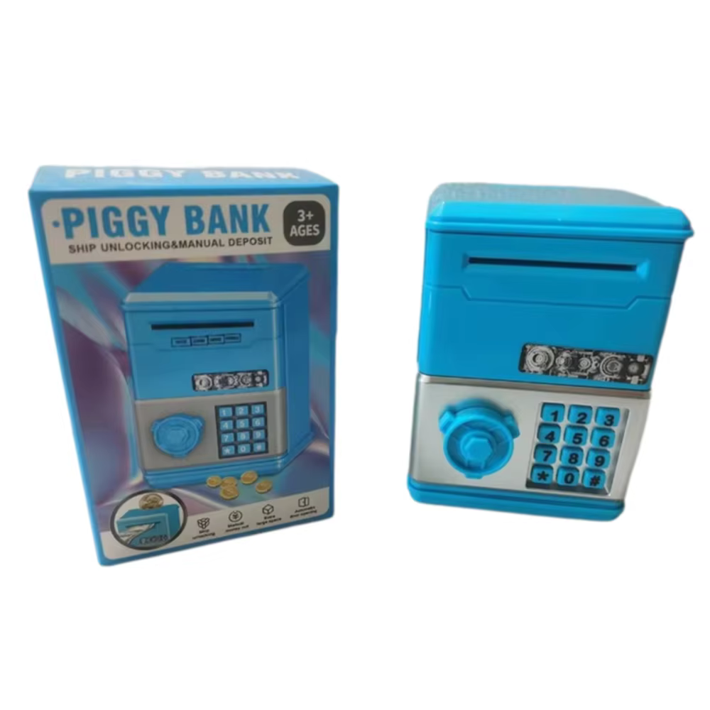 Tirelire avec mot de passe créatif pour enfants, Mini ATM, boîte d'argent, banque d'économie d'argen