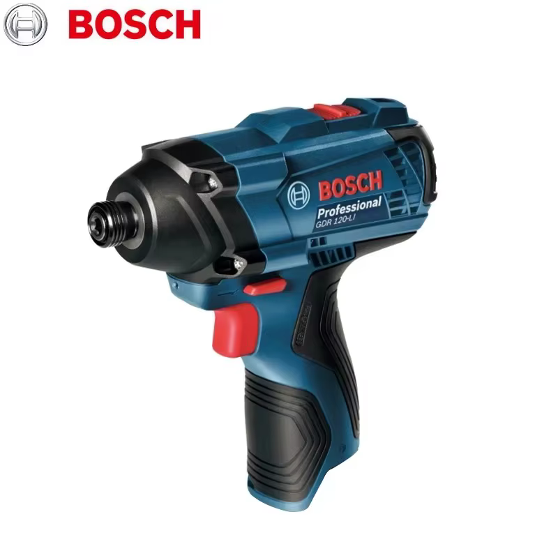 BOSCH GDR 120-LI tournevis à percussion 12V sans fil Rechargeable 1/4 pouces 100Nm tournevis électri