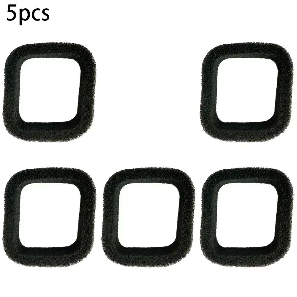 Filtre à Air pour diverses coupe-bordures, 5 pièces, 50x43mm, éponge filtrante, fournitures de tonde