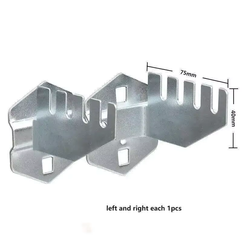 1 paire de matériel de scie, support d'outils, plaque suspendue, panneau de grille carré, présentoir