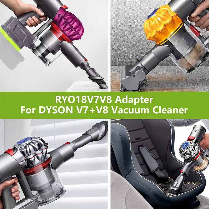Adaptateur de batterie pour Ryobi 18V, conversion de batterie en pour aspirateur Animal Dyson V6 V7