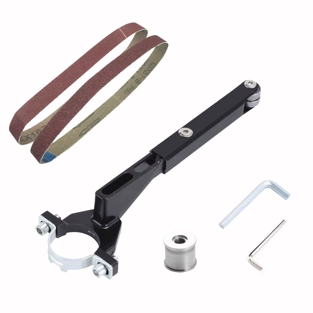 Adaptateur de ponceuse à bande pour meuleuse d'angle M10/M14 pour 100/115/125, Kit d'adaptateur de b