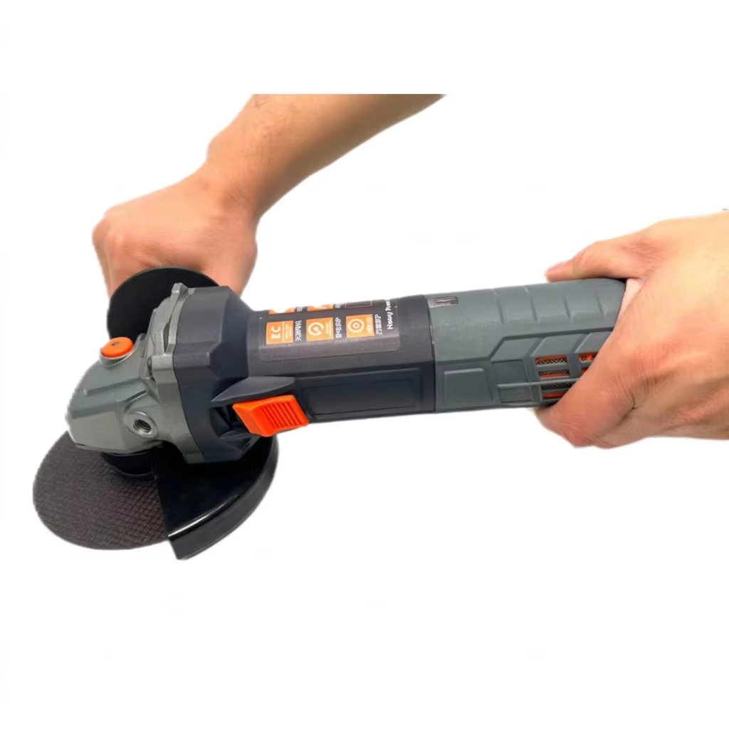 Meuleuse d'angle portable 1013S de type 125, 1300W haute puissance, anti-brûlure, interrupteur latér