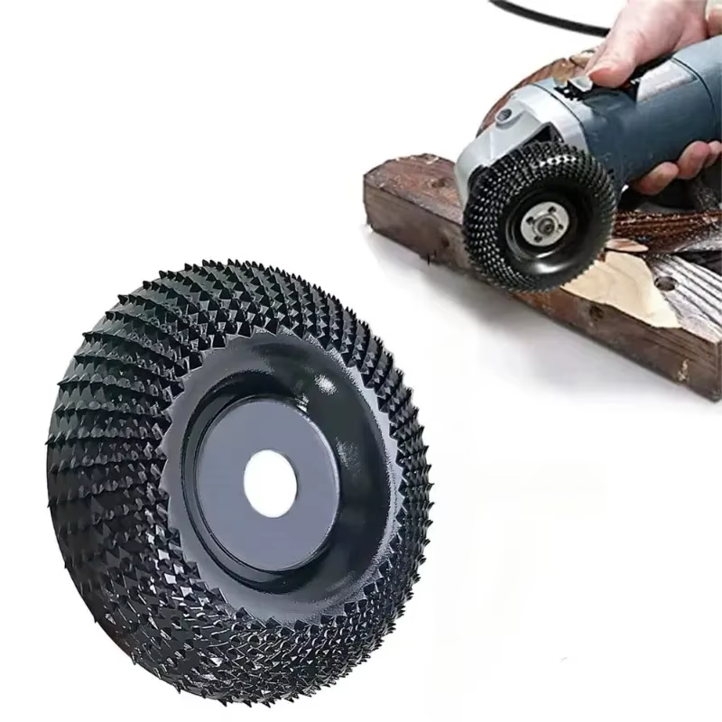 1 pièce Disque de meulage et de façonnage du bois de 4 pouces pour meuleuses d'angle