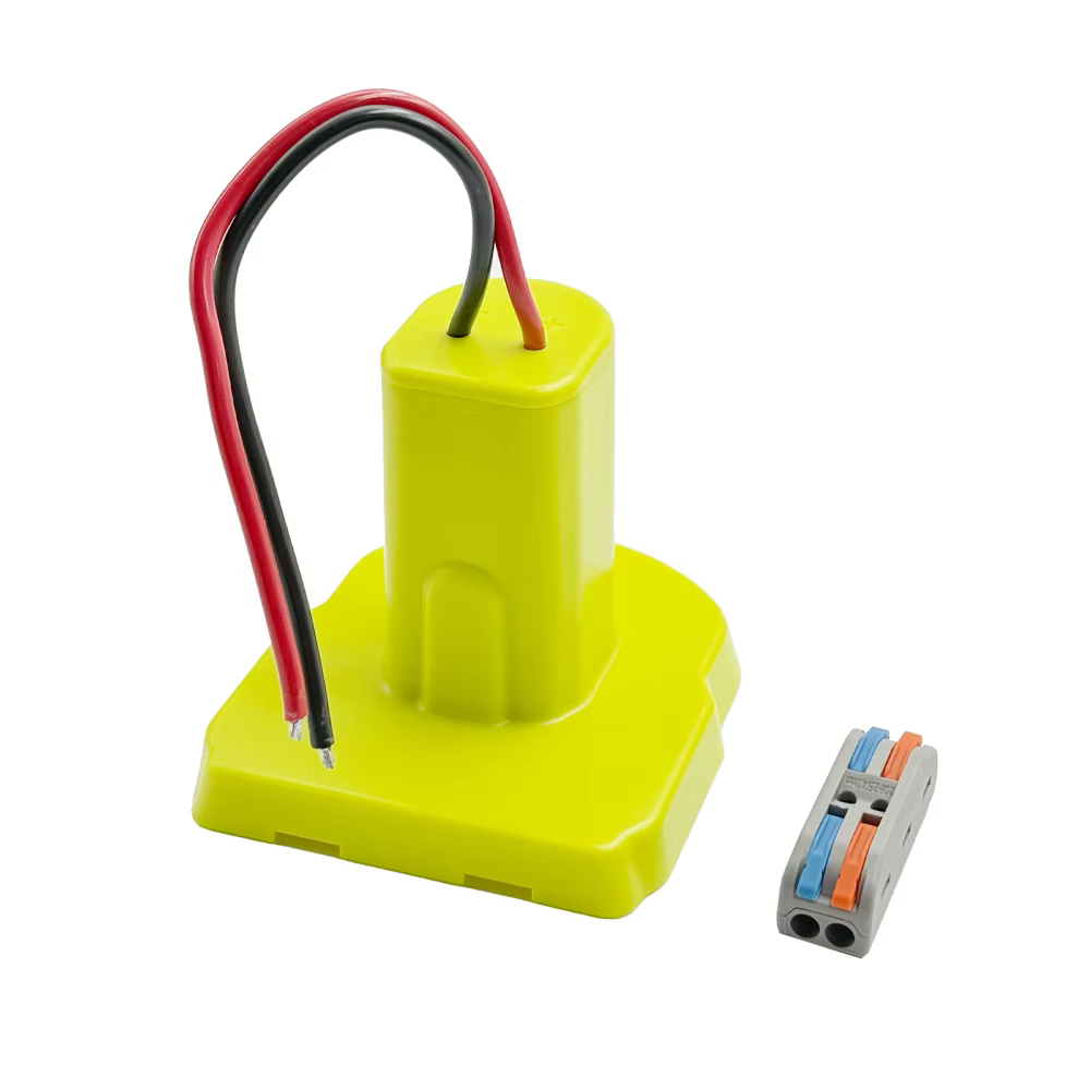 Adaptateur de batterie pour batterie Ryobi ONE + 18V Nimh/Nicd/Li-ion, adaptateur de roues électriqu