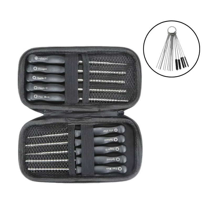 Outil de réglage du carburateur, Kit de douilles hexagonales simples D Double D, Kit de tournevis, p