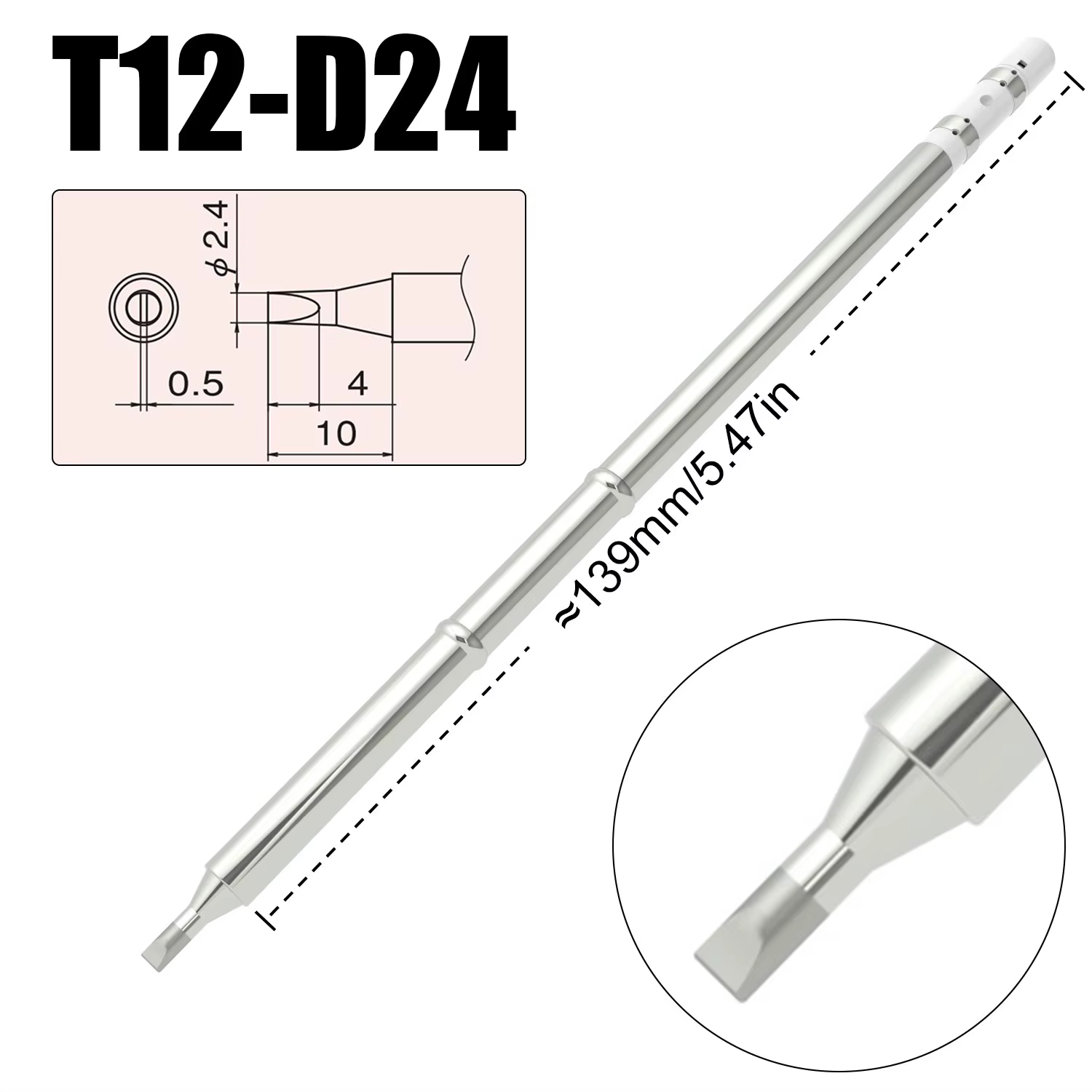 Embouts de fer à souder électrique série T12, modèle de remplacement T12-B2 BC2 C4 pour Hakko fx951,