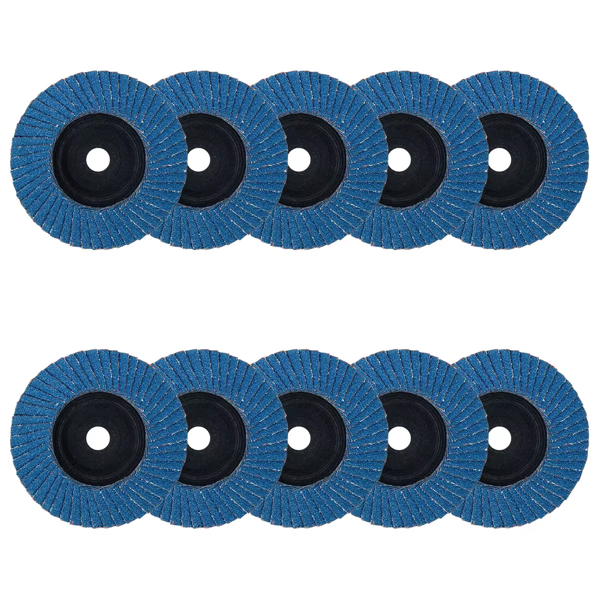 YKLP disques à lamelles 75mm meuleuses en zircone disque de ponçage Type 27 meules pour tôle d'acier
