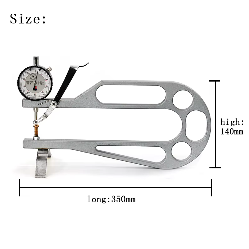 Jauge d'épaisseur pour guitare, outil de mesure de la épaisseur de la plaque de guitare, calibre de 