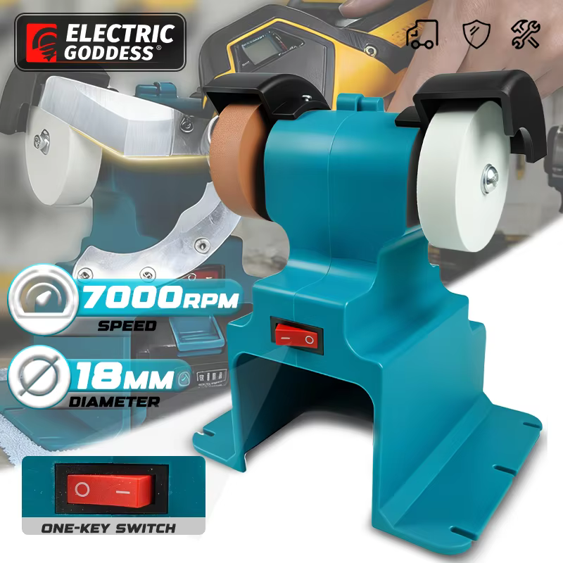Meuleuse électrique sans fil Electric Goddess 200W pour batterie Makita 18V Pierre à polir et à af