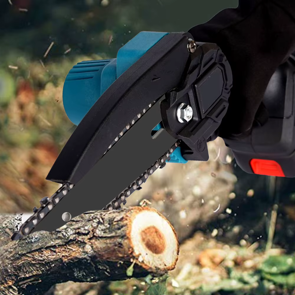 Makita – scie à chaîne électrique Portable de 6 pouces, coupe-bois pour arbre, outil électrique de j