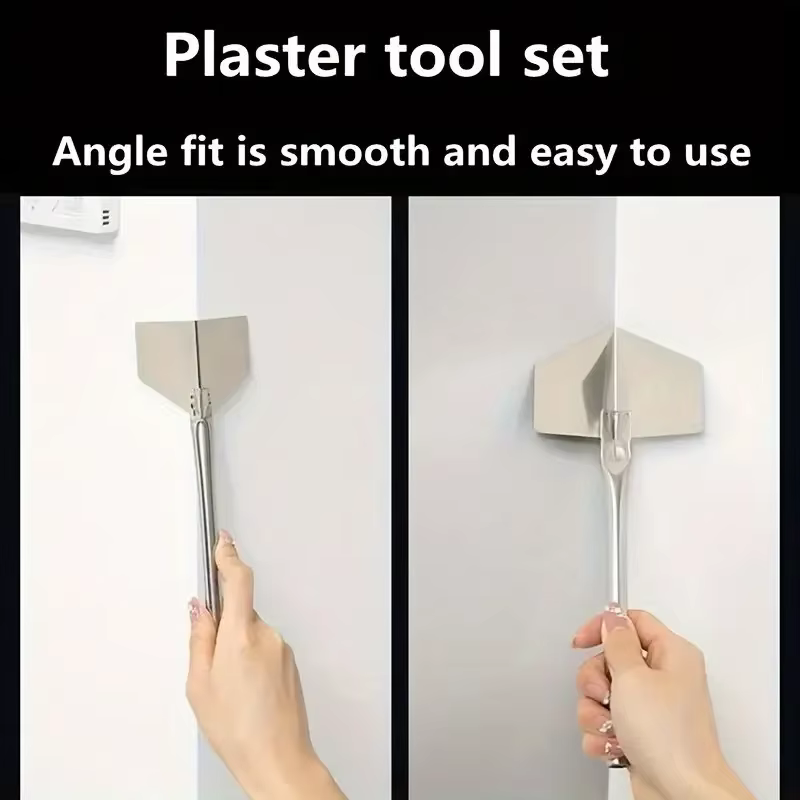 Couteau à mastic en acier inoxydable, outils de Construction, grattoirs pour cloisons sèches, outil