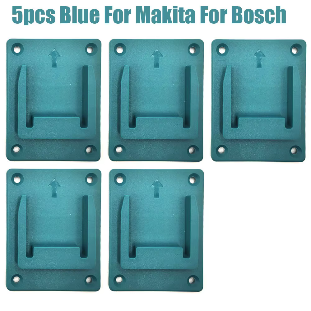 Paquet de 5/10 porte-outils pour Makita 18V pour Bosch 18V Li-ion perceuse porte-outils support de r