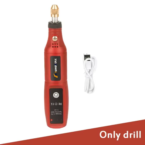Mini perceuse électrique, Mini perceuse à main, outil rotatif, stylo de gravure sur bois sans fil US