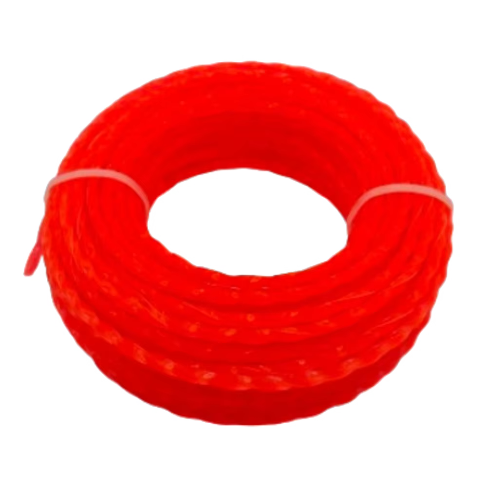 3.0mm * 15m tonte en Nylon coupe gazon corde débroussailleuse ligne de coupe fil de coupe tondeuse à