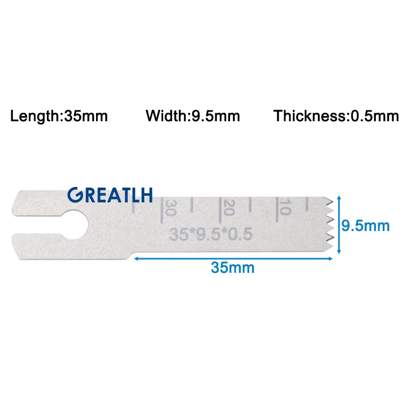 Lames de scie à os, lames de scie oscillante, matériau en acier inoxydable de haute qualité, outils 