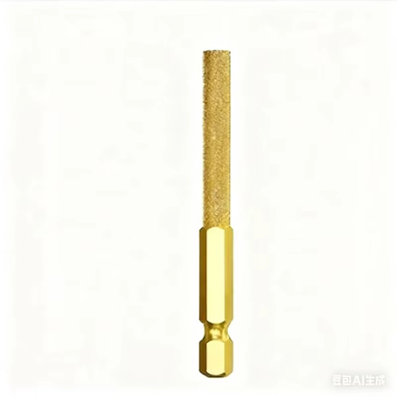 Tête de meulage en diamant, lime rotative pour carrelage, tête de polissage pour fer, acier inoxydab