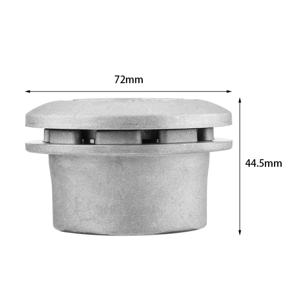 Tête de coupe gazon universelle en aluminium avec 4 lignes tête de débroussailleuse fil tête de lign