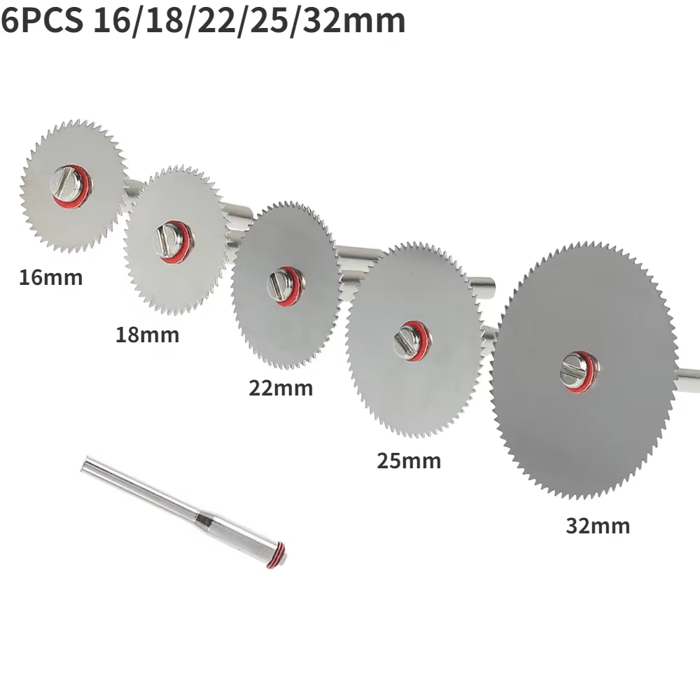 Jeu de Mini lames de scie circulaire, meule de ponçage, disque de coupe pour accessoires Dremel, out