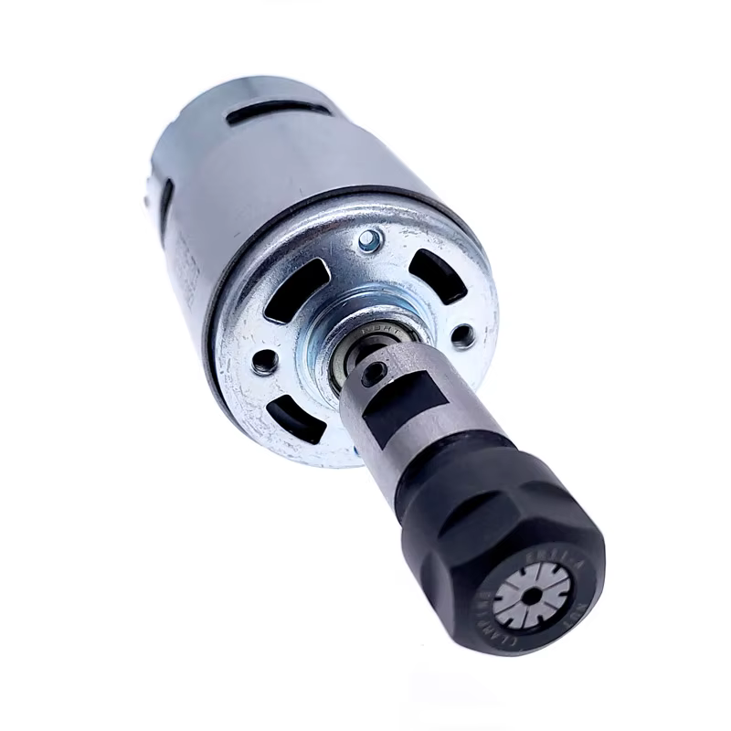 1 combinaison moteur à courant continu 775 12V/24V 15000R PWM contrôleur cc ER11 mandrin 5mm/mandrin