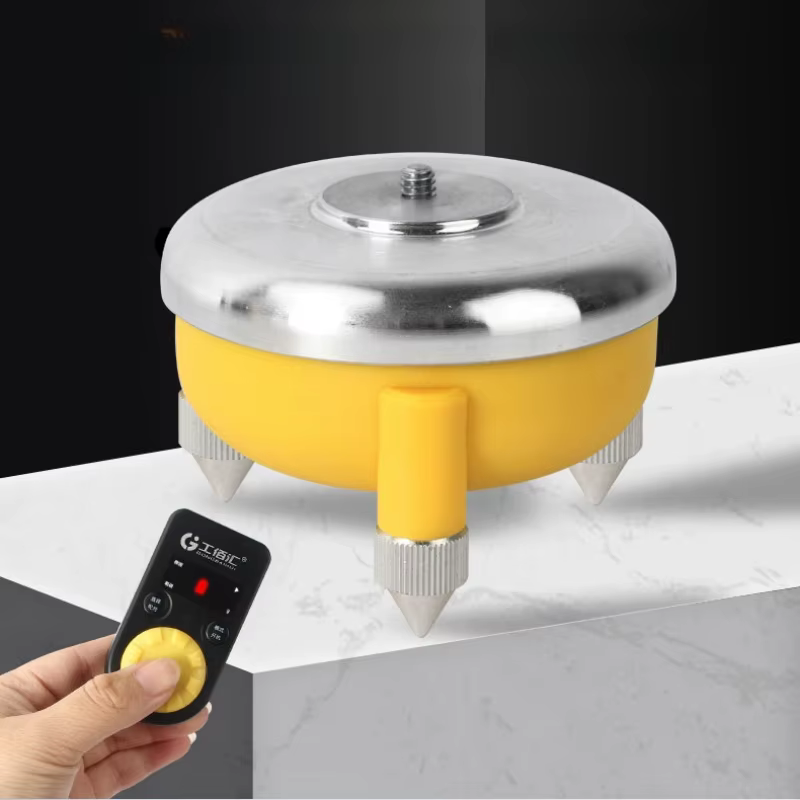 Support de Base rotatif électrique adapté au niveau Laser et à la caméra, interfaces 1/4,5/8, téléco