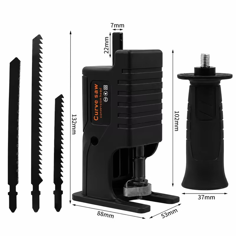 Adaptateur de scie alternative, perceuse électrique vers scie électrique pour outil de coupe du bois