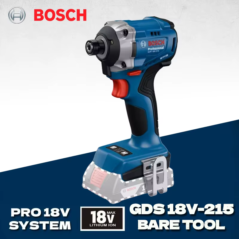 BOSCH GDR 18 V-215 pilote d'impact sans fil 18 V perceuse à percussion professionnelle sans brosse 1