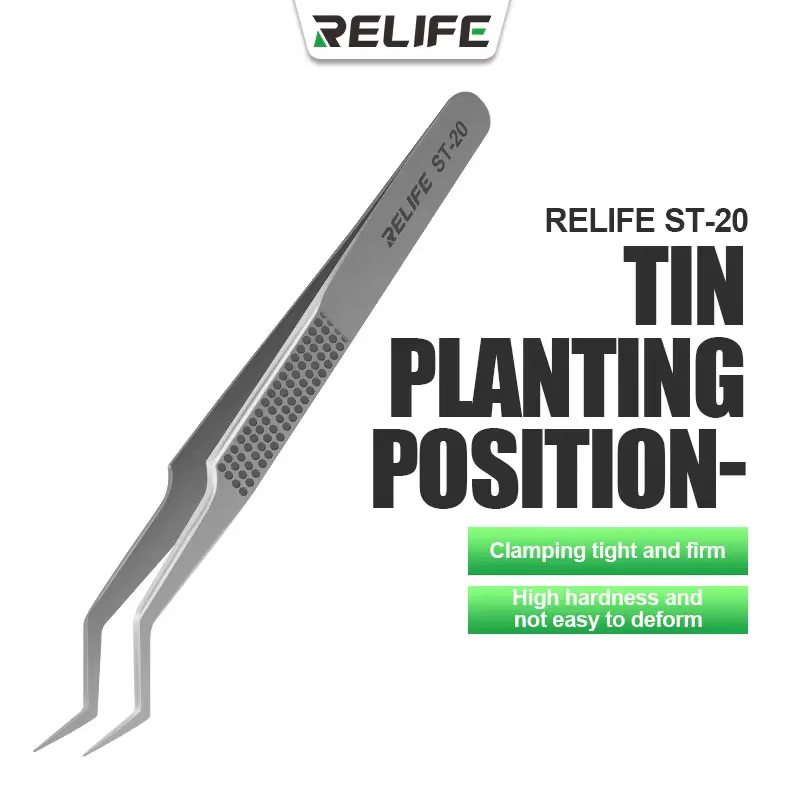 RELIFE ST-20 pince à épiler de positionnement de puce ligne volante de haute précision pince Super d