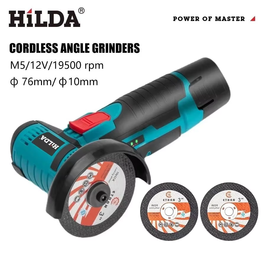 HILDA 12V meuleuse d'angle charge outil de meulage pour le polissage et le meulage diamant Micro out
