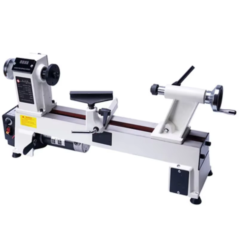 Tour à bois CNC pour le travail du bois, machine à découper avec broche pour escalier
