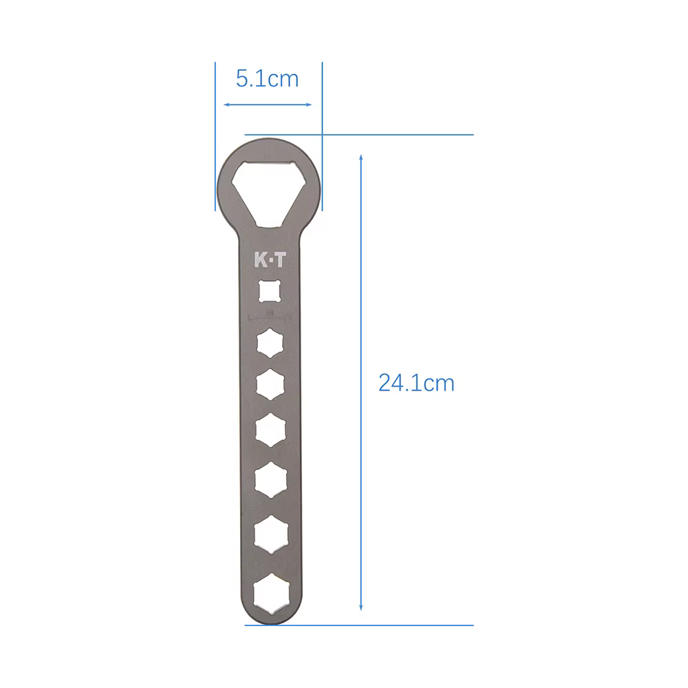 Outils de démontage de tête d'amortisseur avant de moto en aluminium, clé de capuchon de fourche ava