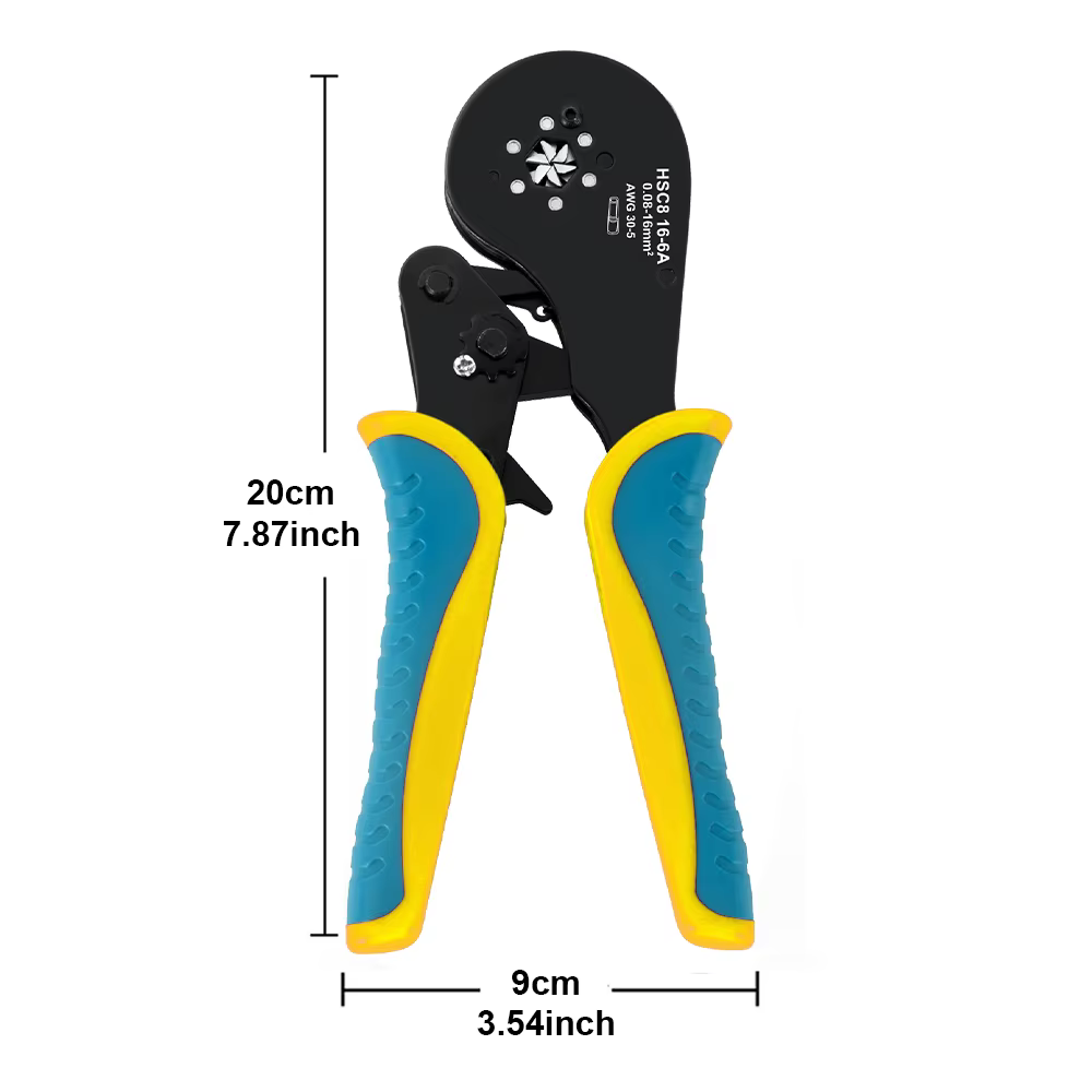 Kit d'outils de sertissage de virole, kit de pinces à sertir pour virole de fil, sertisseuses hexago