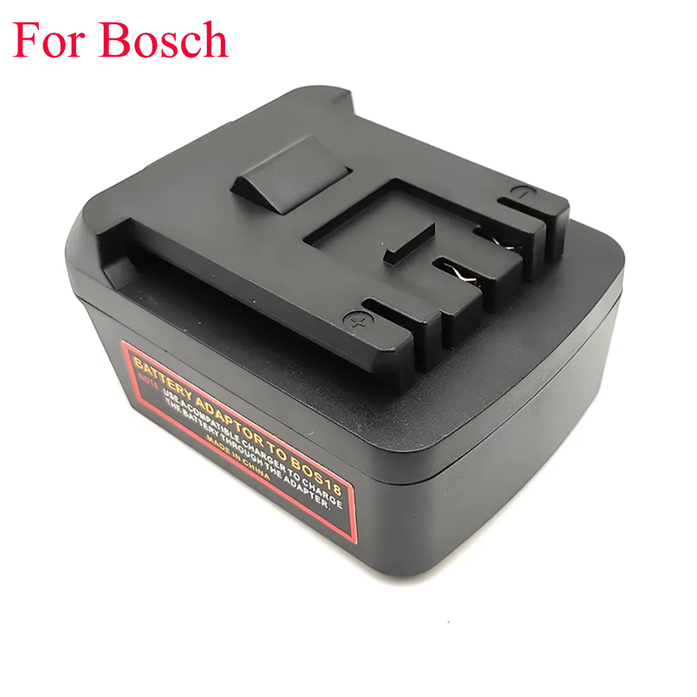 Adaptateur de batterie pour outils Bosch 18V, pour batteries Li-ion Milwaukee 18V, pour outils élect