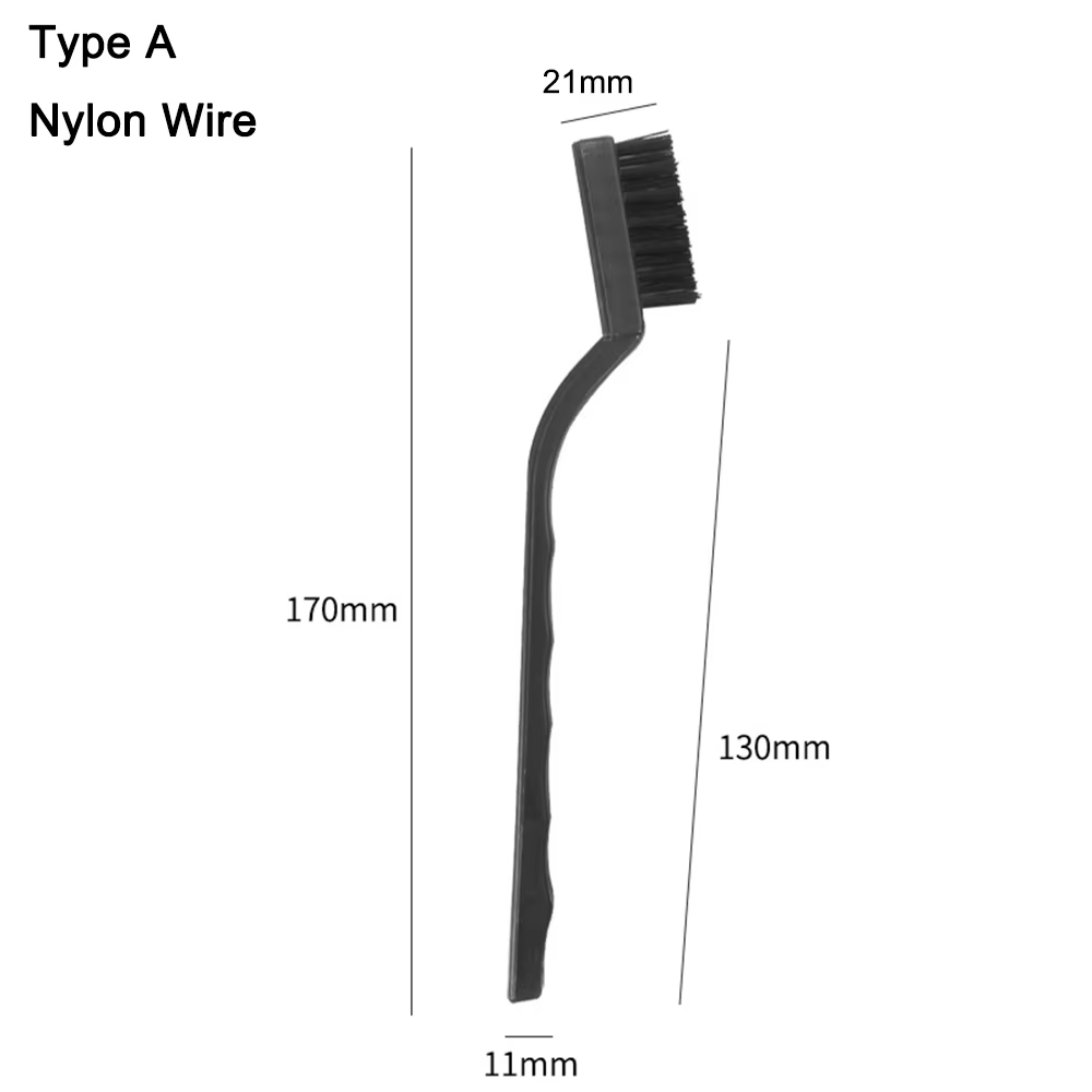 Brosse en fil de laiton et nylon en acier inoxydable, pour enlever la rouille, outils de polissage e